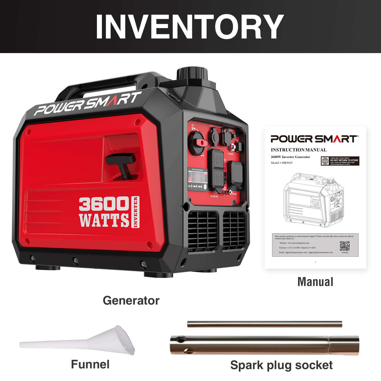 3600W Inverter Gas Generator DB5035