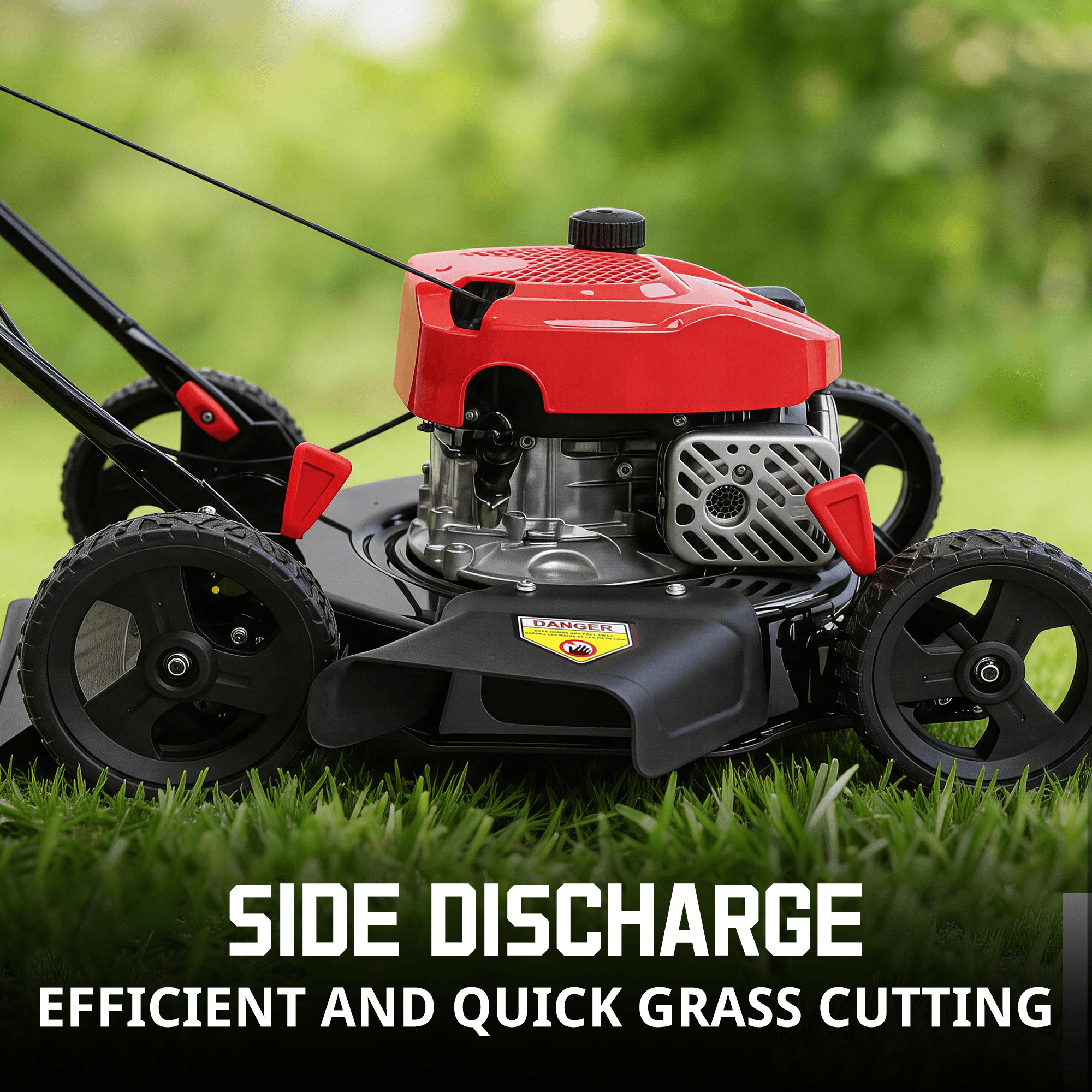 18'' 144cc Gas Push 2-in-1 Lawn Mower DB8618C