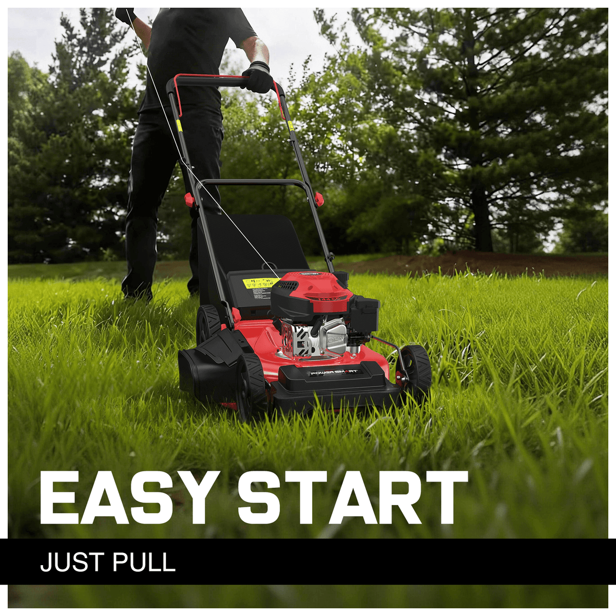 21" 144cc Gas Push 3-in-1 Lawn Mower DB8621P