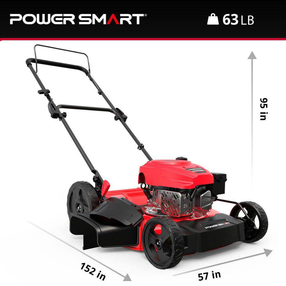 21'' 144cc Gas Push 2-in-1 Lawn Mower V8721C