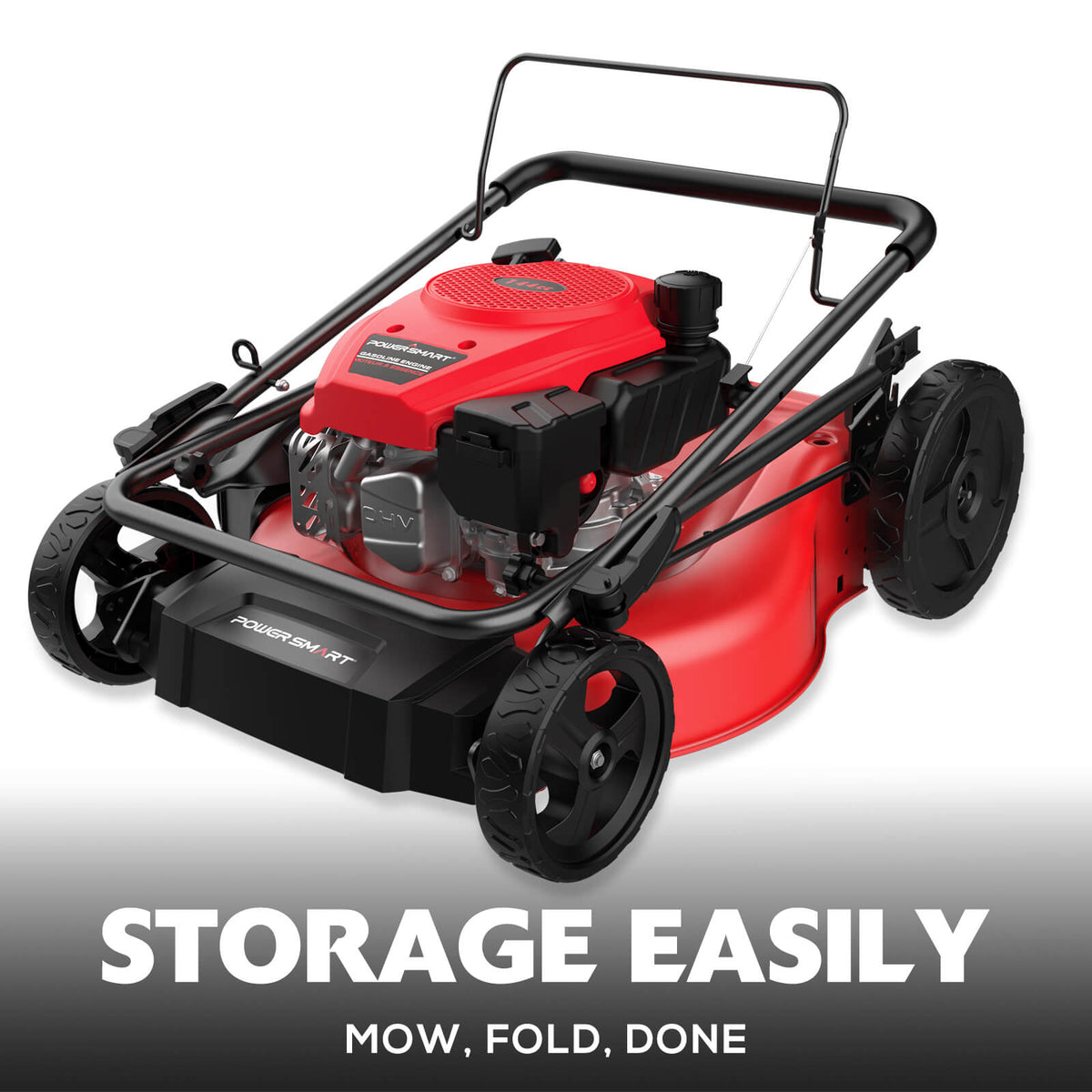 21" 144cc Gas Push 3-in-1 Lawn Mower V8721P