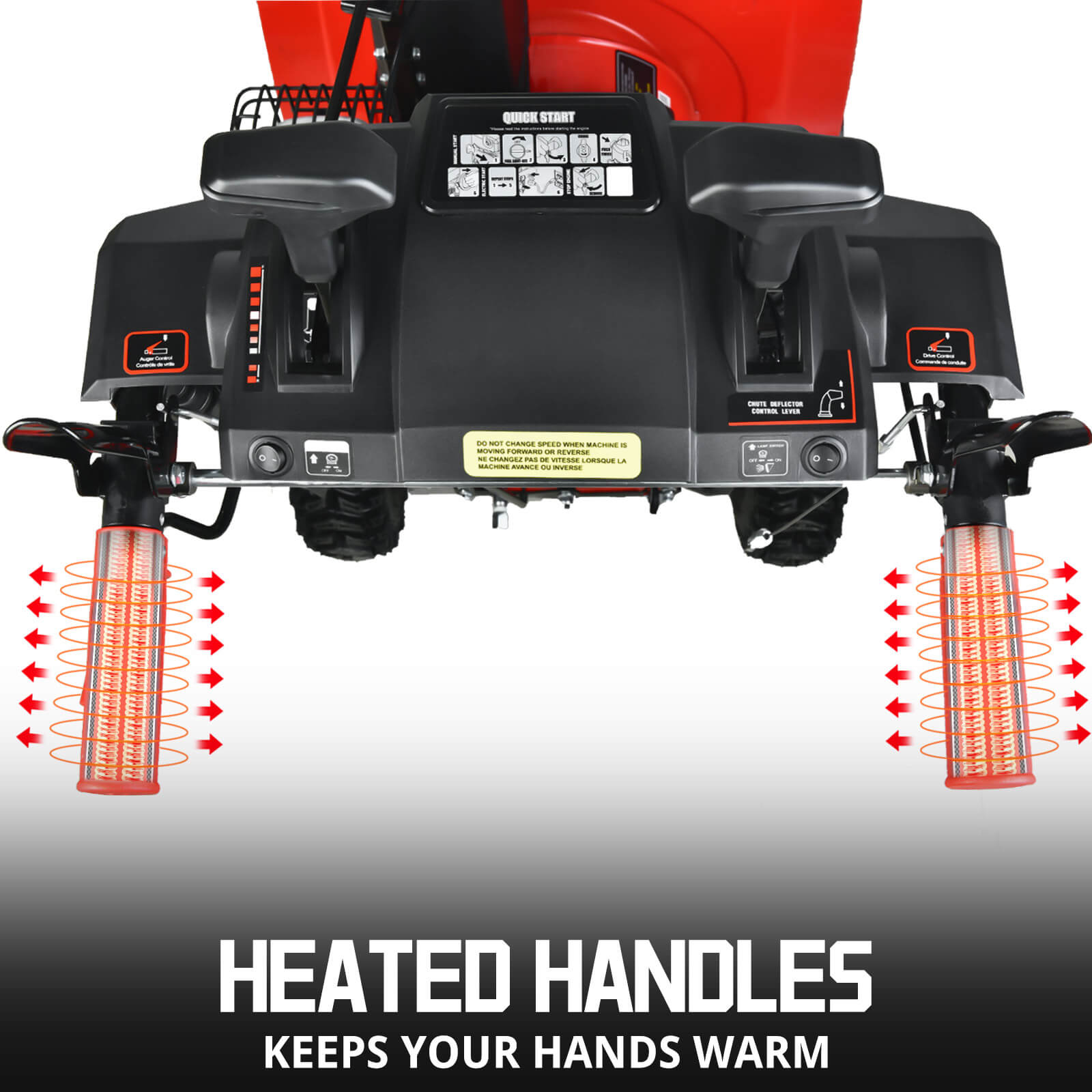 24'' 212cc Two Stage Self-Propelled Gas Snow Blower DB7108B