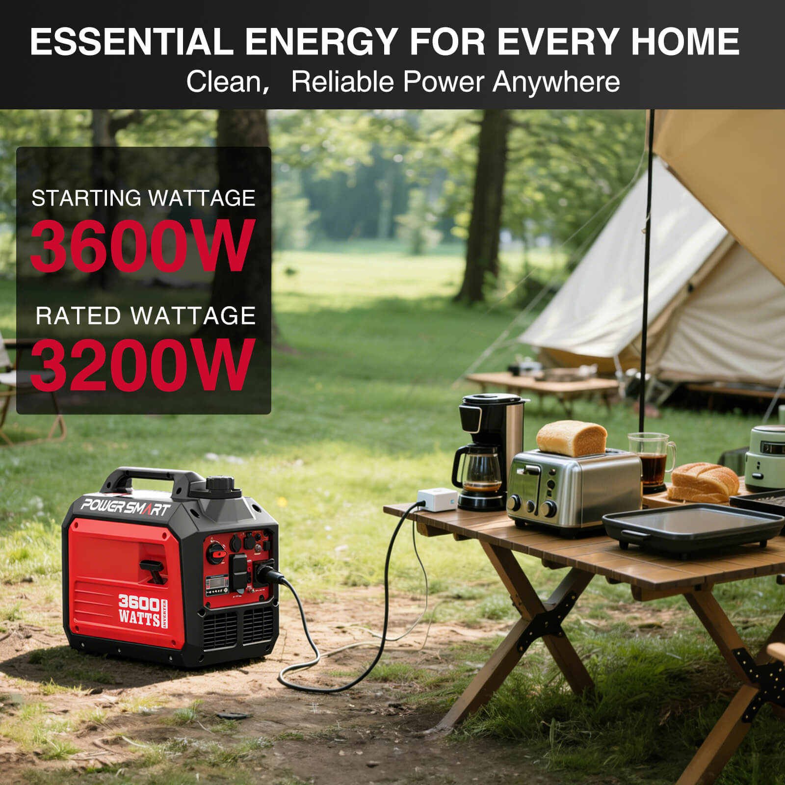 3600W Inverter Gas Generator DB5035