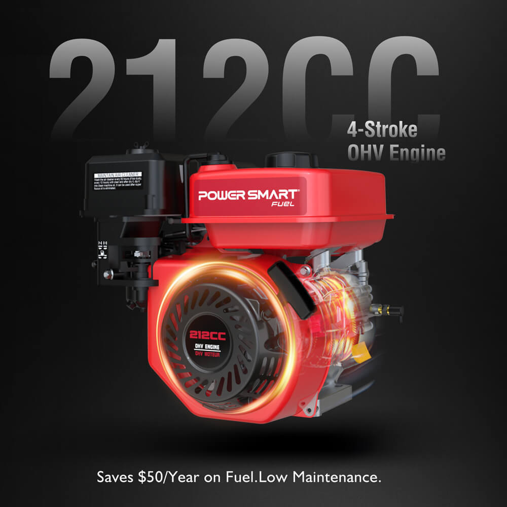 3800PSI 2.5GPM 212cc Gas Pressure Washer DL1038A