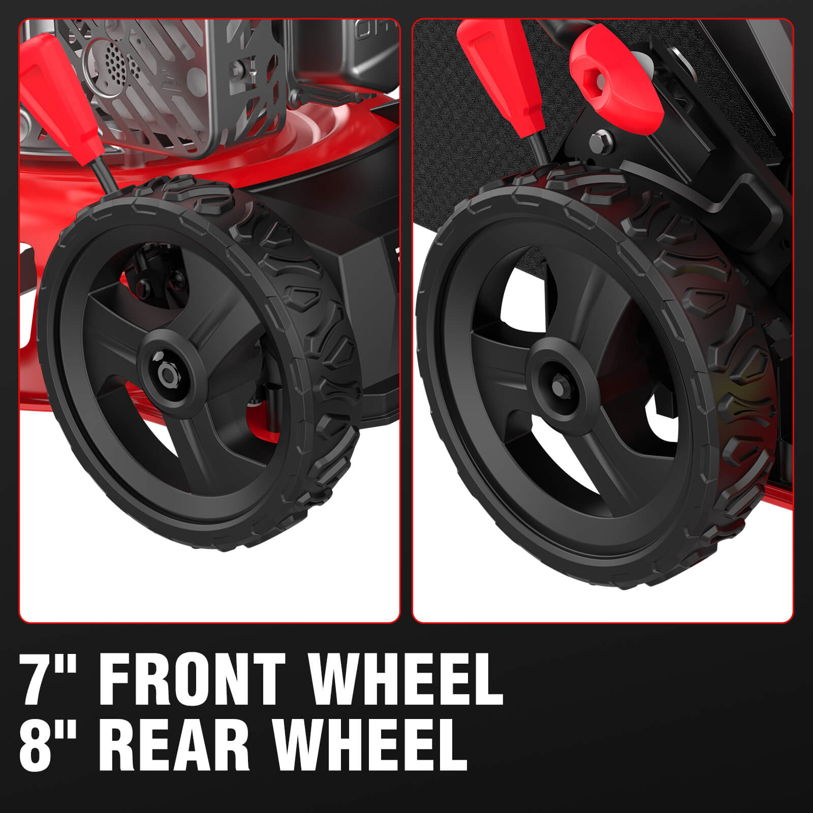 17" 144cc Gas Push 3-in-1 Lawn Mower DV8618P/V8617P