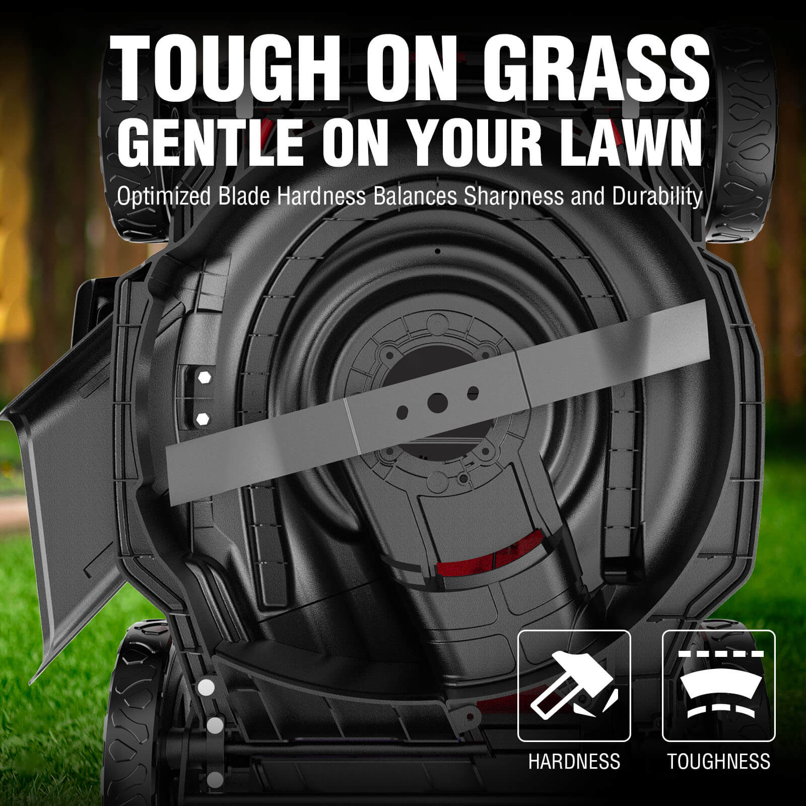 40V 20” Self-propelled Lawn Mower w/ Two 4.0Ah Battery MB2420SA