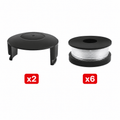 String Trimmer Replacement Spools & Caps for PS76110A