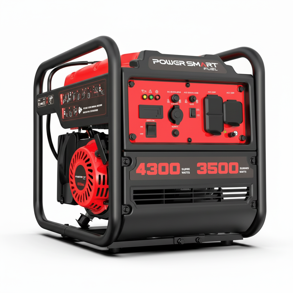 Generator with more white space